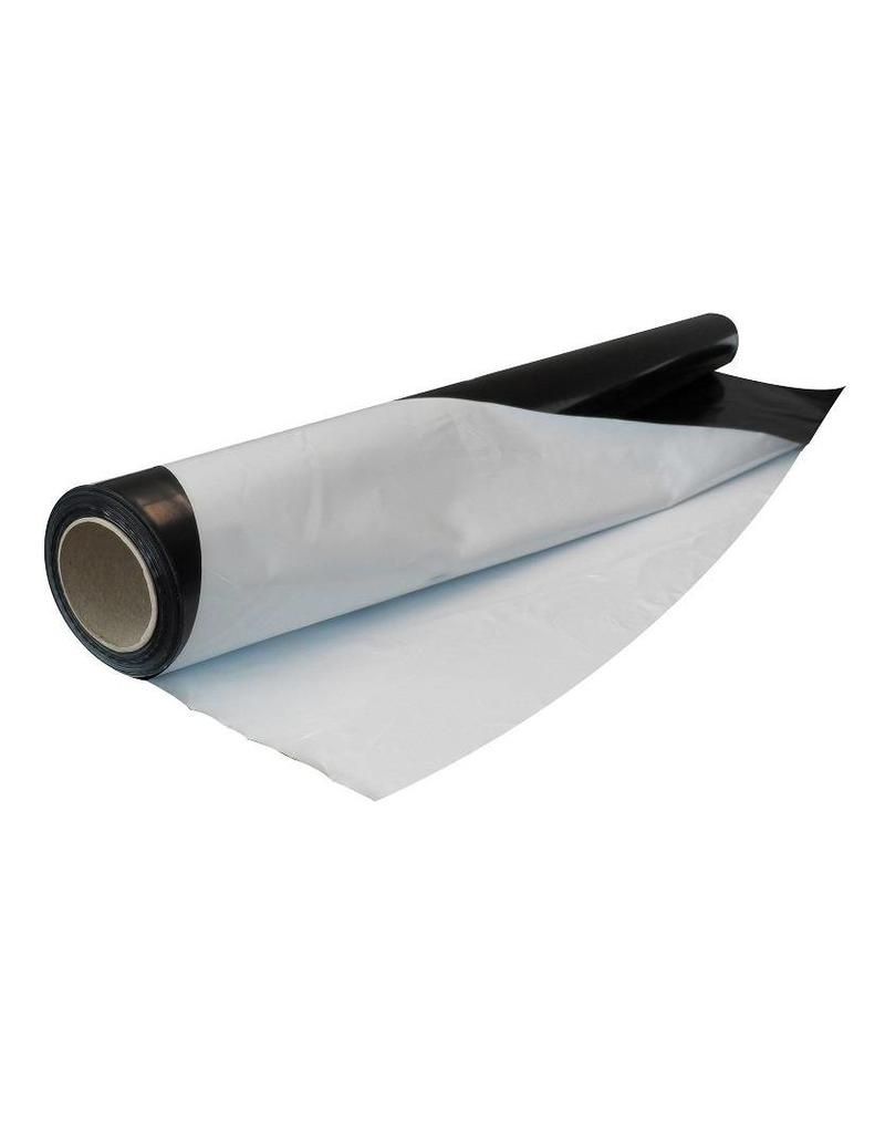 Zwart/Wit folie 2x25m