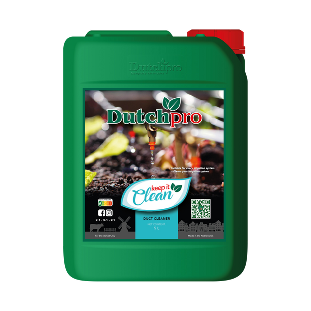 Dutch pro | Keep it Clean | Druppelsysteem Reiniger | 5 ltr