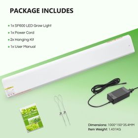 Spider Farmer SF-600, 74W LED kweeklamp