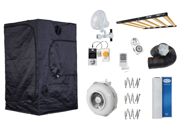 Complete Kweektent Set Mammoth Pro 120 - Professional
