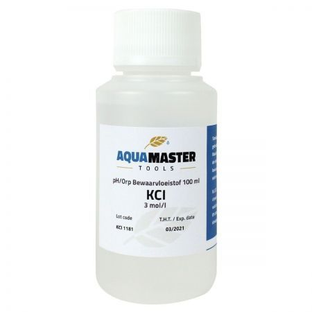 Bewaarvloeistof KCI 3 mol-l, 100 ml