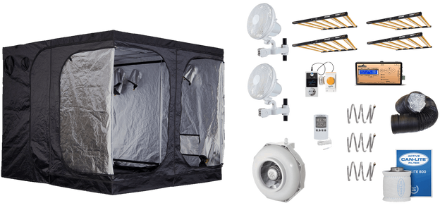 Complete Kweektent Set Mammoth Pro 240 - Professional