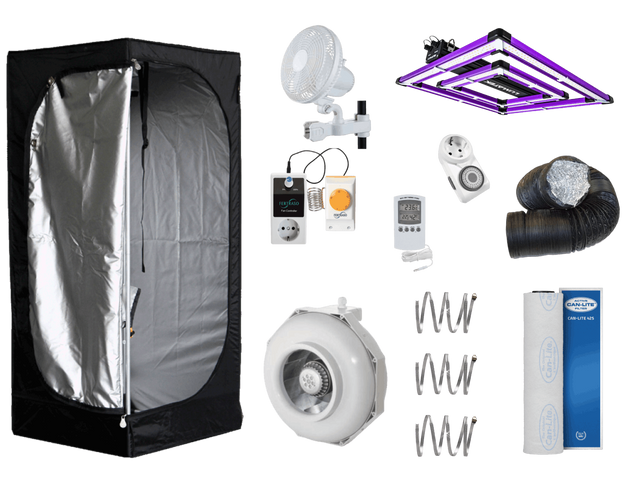 Complete Kweektent Set Mammoth Pro 80 - Professional