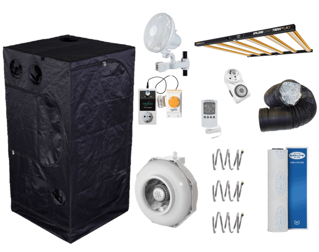 Complete Kweektent Set Mammoth Pro 100 - Professional