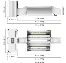 Dimlux | PRO Series | 1000w 208-240V | Smart IEC