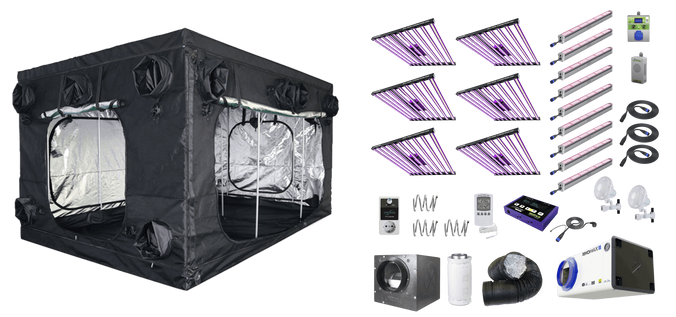Complete Kweektent Set OCR Premium 450L - Ultimate