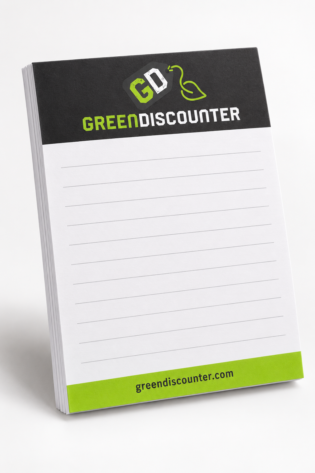 Greendiscounter kladblok