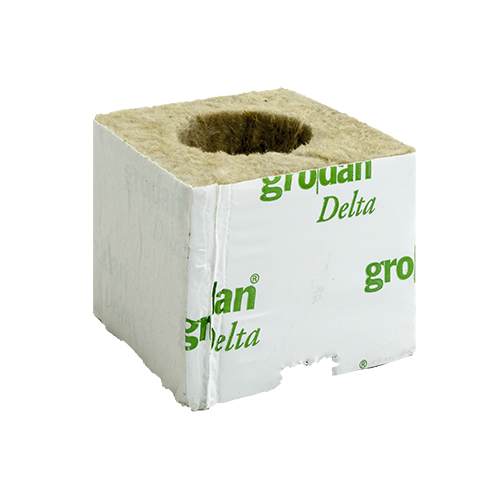 Grodan | Startblok Groot Gat | 38mm gat | 7,5x7,5x6,5cm | per stuk