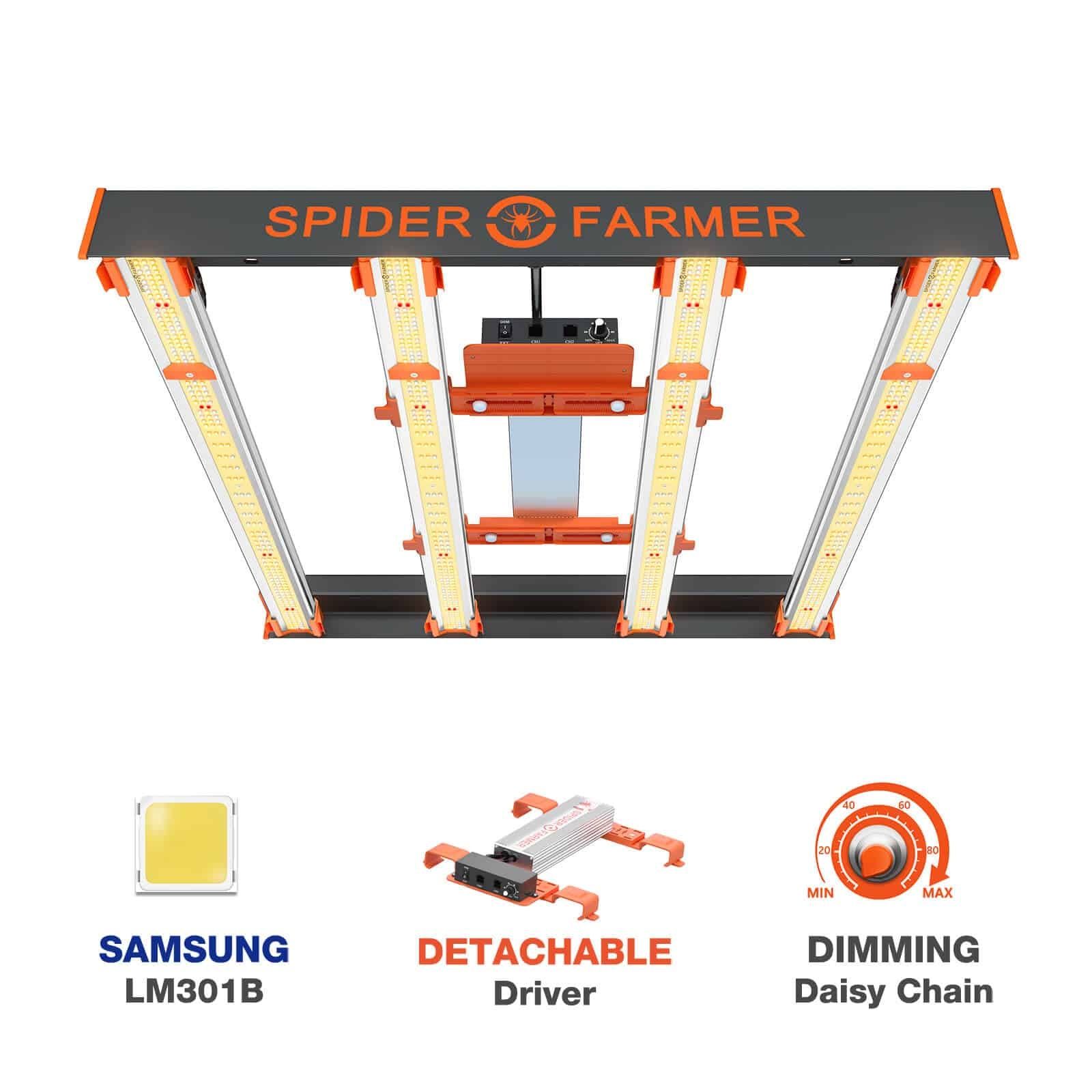 Spider Farmer SE-3000 300W LED Kweeklamp