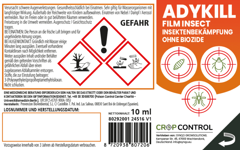 AdyKill | Anti-Spint | 100% biologisch en effectief | Natuurlijke bestrijding tegen spint en trips