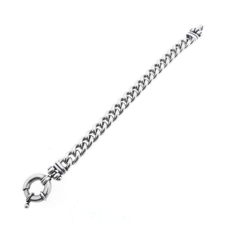Image 6 of Robust silver gourmet link bracelet