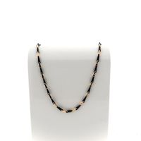 18 ct. Rose gold chain; Baraka - Cyborg Ceramic | 57 cm