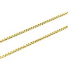 Image 5 of Golden Venetian link chain | 46 cm
