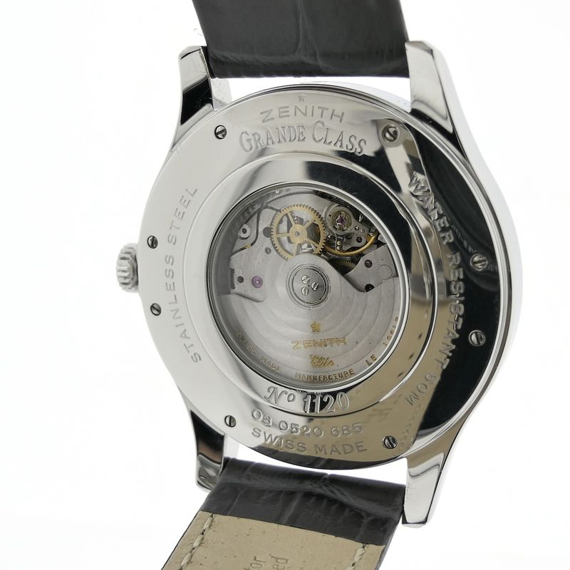 Image 13 of Zenith Grande Class Elite 03.0520.685; Automatic men's watch with power reserve indicator