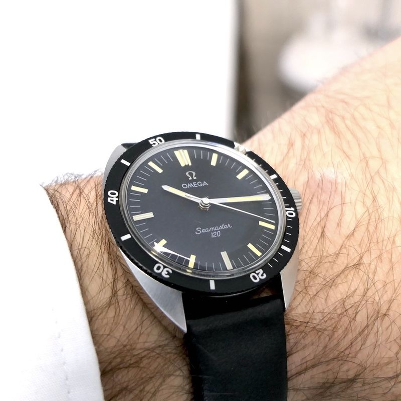 Image 20 of Omega Seamaster 120m; Vintage diving watch
