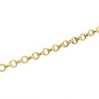 Image 3 of 21 carat gold jasseron link chain | 61 cm