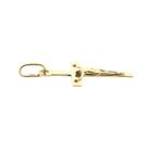 Afbeelding 7 van Gouden hanger van een kruis met corpus