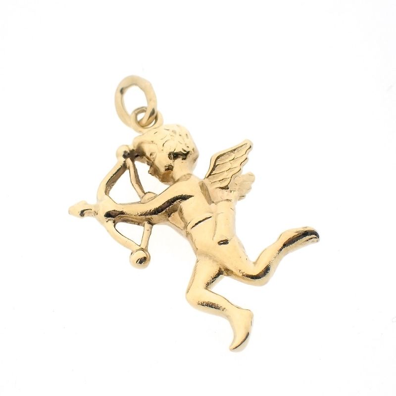Image 5 of Gold pendant of Cupid