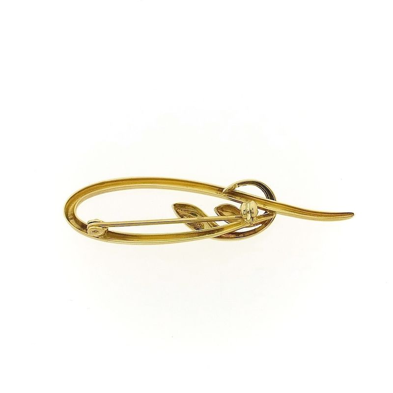 Image 3 of Vintage gold brooch