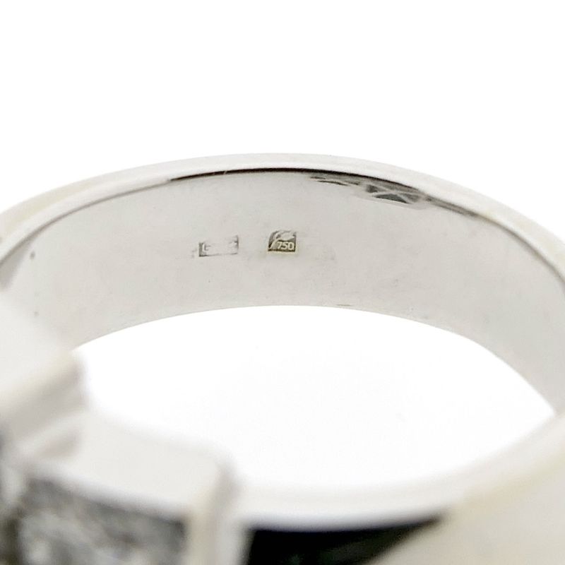 Image 7 of 18K white gold ring with diamonds; Exclusive | 1.17 ct.