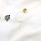 Image 8 of Gold lapel pin, tie pin | Horse and horseshoe