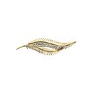 Image 3 of Vintage gold feather brooch