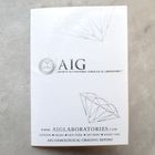 Image 8 of 1.15 ct. Rose cut diamond Orange brown N/A + AIG Certificate