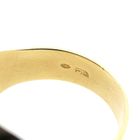 Image 5 of Gold signet ring with carnelian