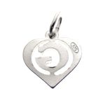Image 3 of Silver pendant; Letter G