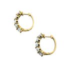 Image 6 of 9 carat aquamarine stud earrings