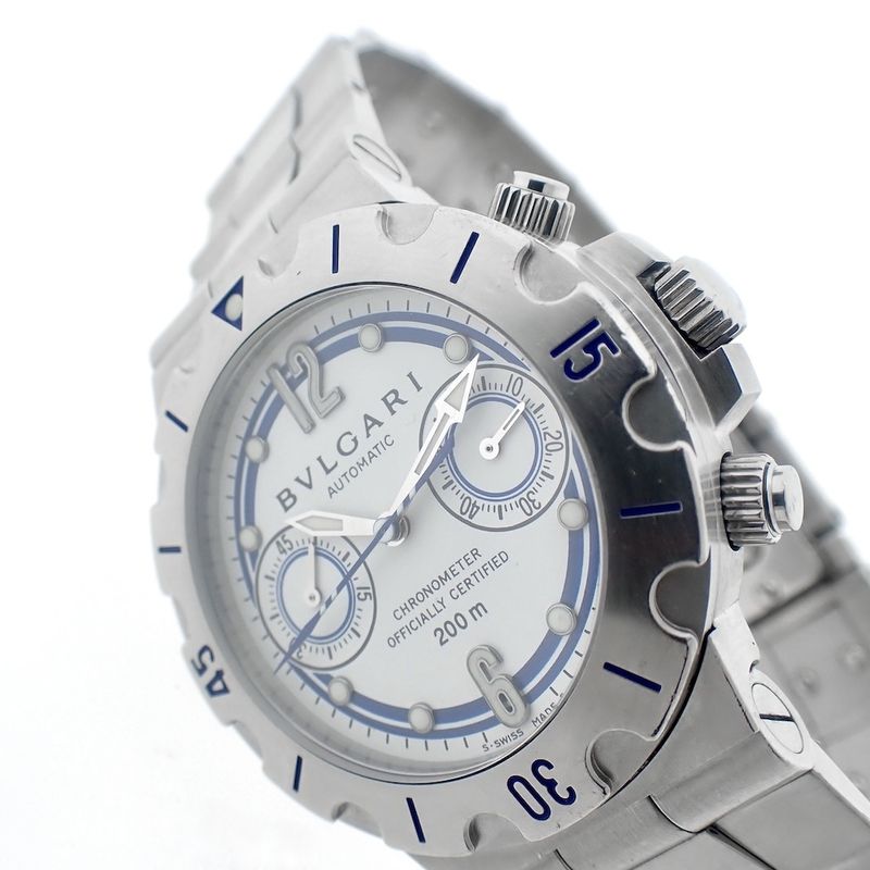 Image 15 of Bvlgari Diagono 'Nautor's Swan'; Limited Edition Chronograph Watch