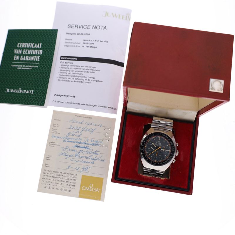 Image 14 of Omega Speedmaster Mark II Racing 145.014; Vintage Men's Watch (Full-Set)