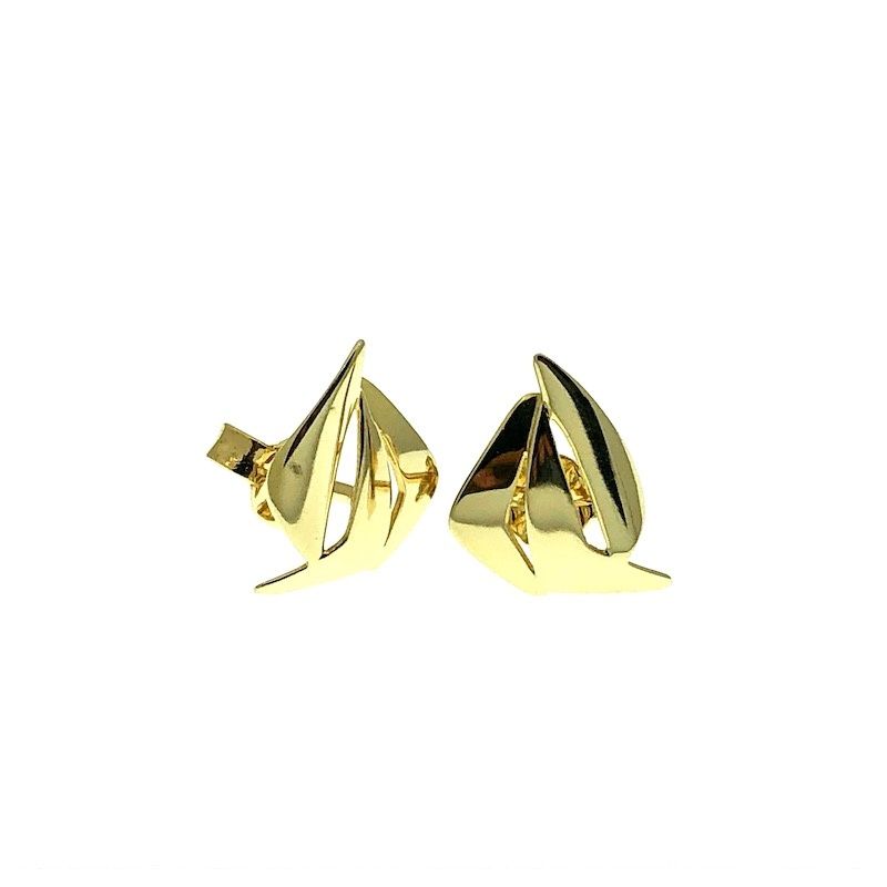 Image 1 of Gold fantasy stud earrings | 14 carats