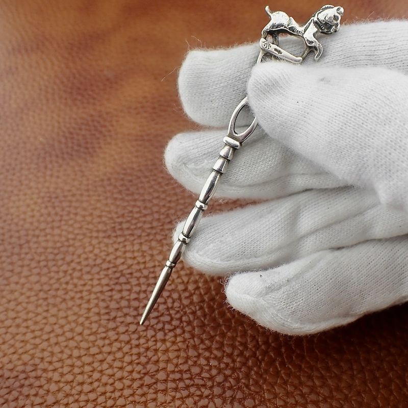 Image 6 of Silver vintage cocktail stick