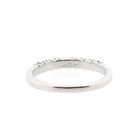 Afbeelding 4 van Witgouden rijring met diamanten; 0,40 ct.