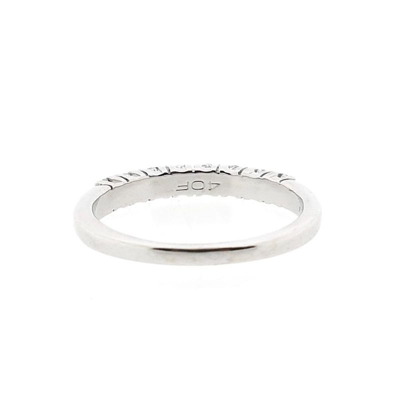 Afbeelding 4 van Witgouden rijring met diamanten; 0,40 ct.