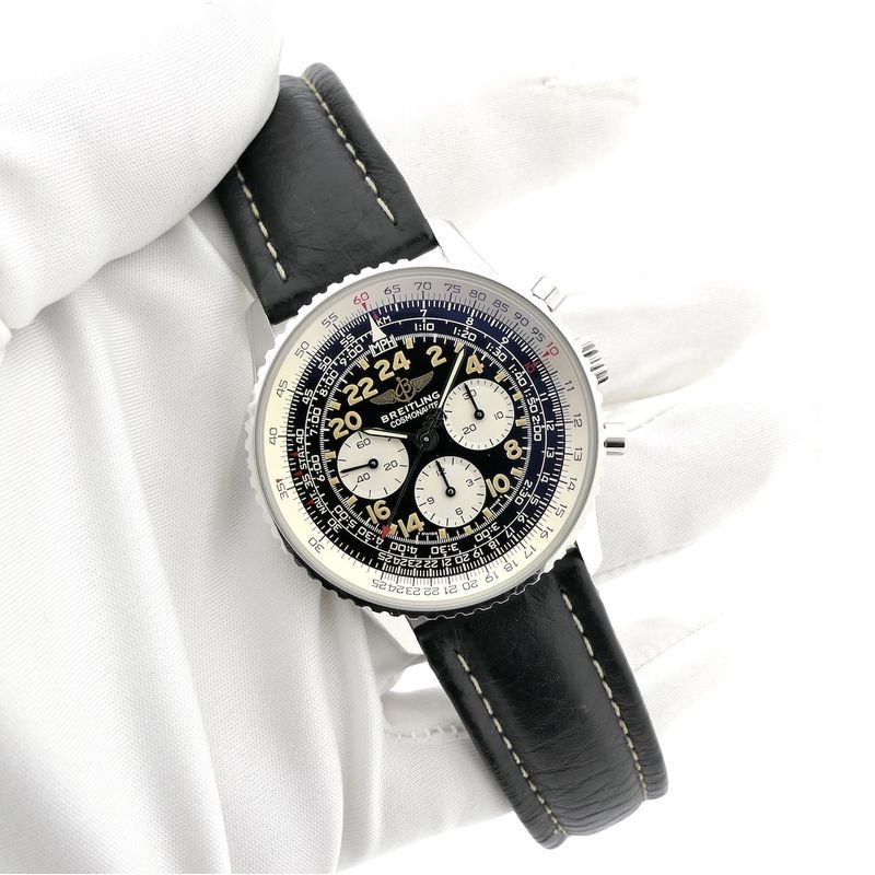 Image 16 of Breitling Navitimer Cosmonaute A12033; 24-hour men's watch