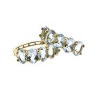 Image 8 of 9 carat aquamarine stud earrings