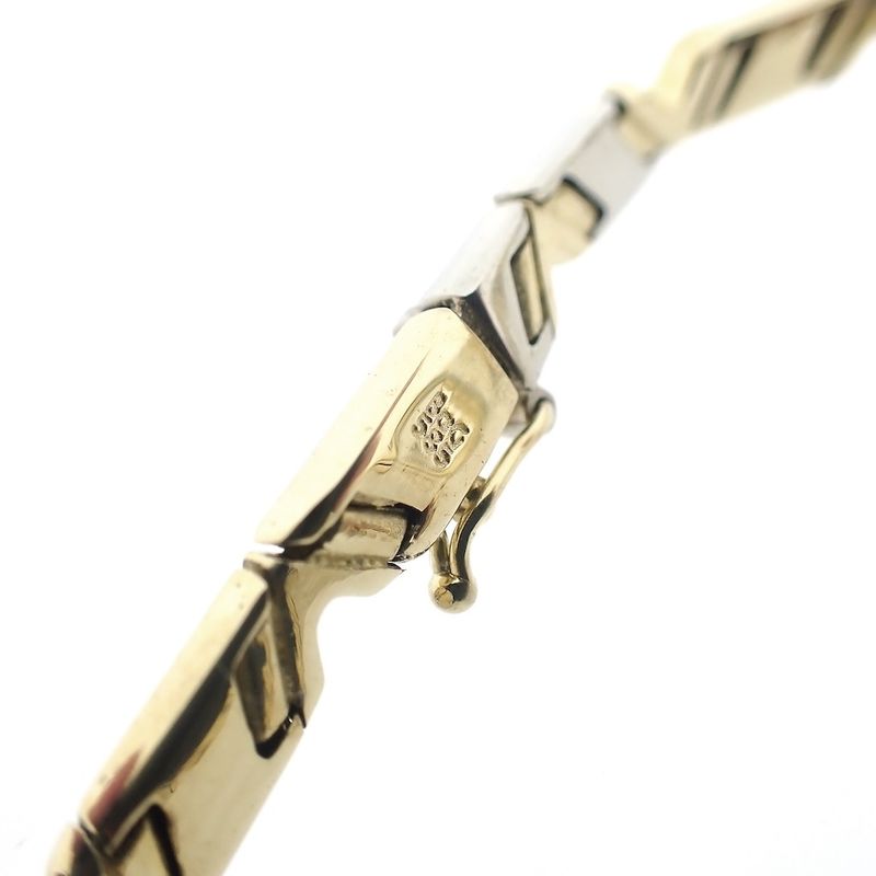 Image 5 of Two-tone gold fantasy link bracelet | 19.5 cm