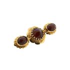 Image 8 of Vintage Gold Brooch with Carnelian