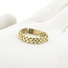 Image 10 of Golden Bismarck link ring