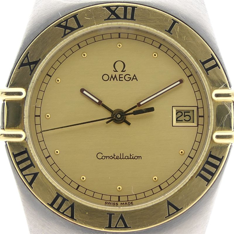 Image 6 of Omega Constellation; Goud/stalen unisex horloge