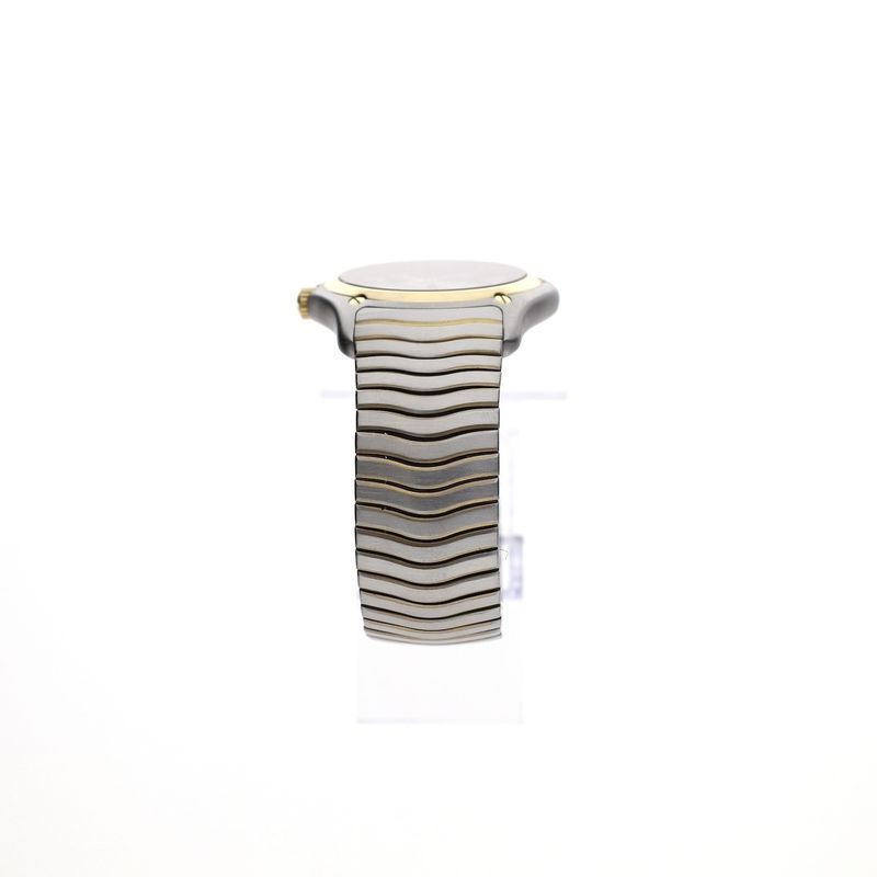 Image 10 of Ebel Classic Wave 38mm E1255F41; 18k gold/steel men's watch