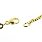 Image 3 of Gold gourmet link chain | 60.5 cm