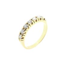 18 carat yellow gold ring | 0.49 ct diamond