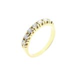 Image 1 of 18 carat yellow gold ring | 0.49 ct diamond