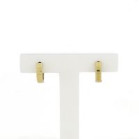 Gold earrings | Ø 12.4 mm