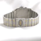 Image 12 of Cartier Santos Galbee; Gold/steel unisex watch