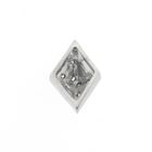 Image 4 of Silver diamond pendant with zirconia
