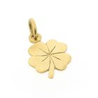 Image 4 of Gold pendant of a four-leaf clover
